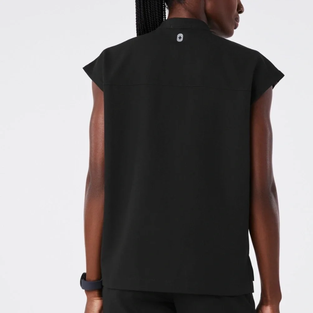 Figs Elegant Black Women Top Only limited edition style - Picture 5 of 7